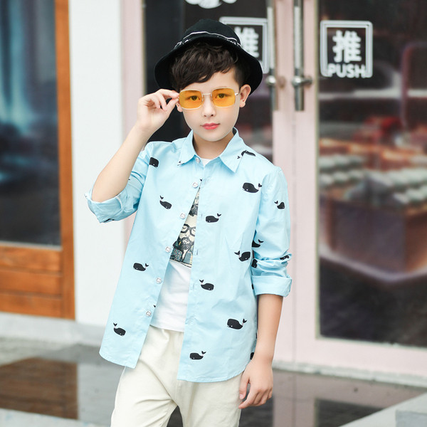 Modern gyereking fiúknak hosszú ujjal, két színben