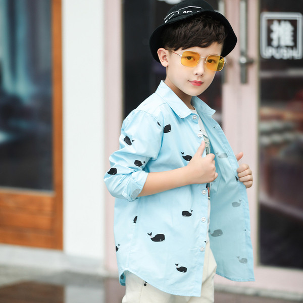 Modern gyereking fiúknak hosszú ujjal, két színben