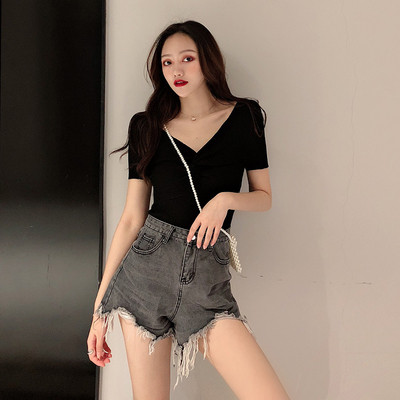 Rövid ujjú női blúz több színben