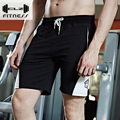 Férfi sport rövidnadrág két színben nyakkendővel