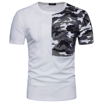 Ανδρικά T-shirt με κοντό  μανίκι σε διάφορα χρώματα