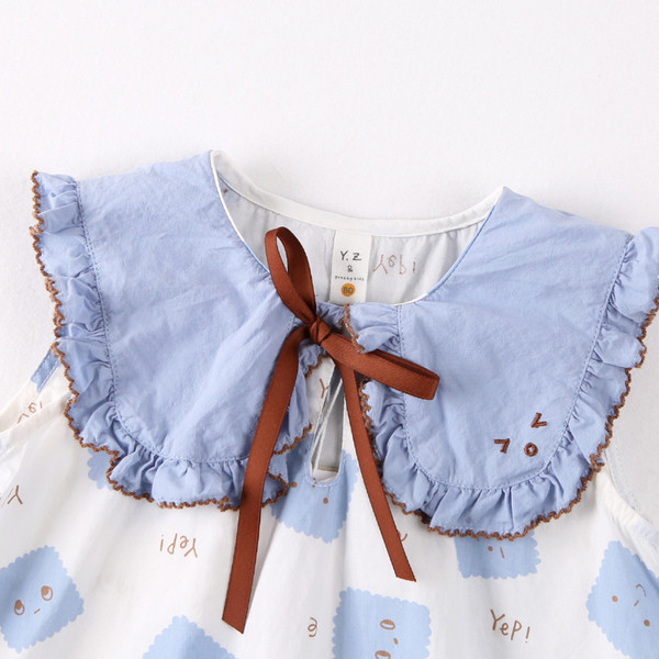 Nyakkendős gyerekruha lányoknak