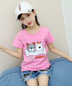 Alkalmi gyerek póló lányoknak több színben rátéttel