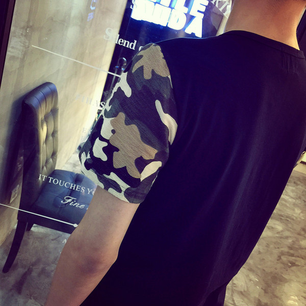 Stílusos férfi póló két színben