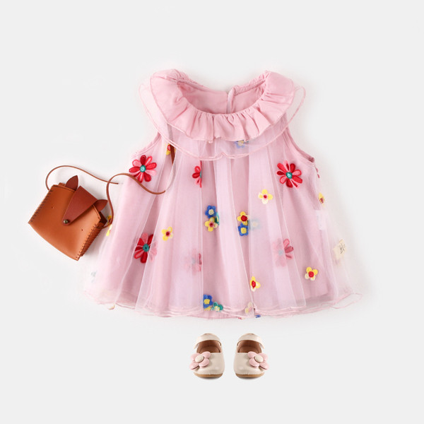 Modern gyerekruha lányoknak hímzéssel