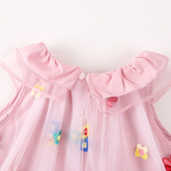 Modern gyerekruha lányoknak hímzéssel