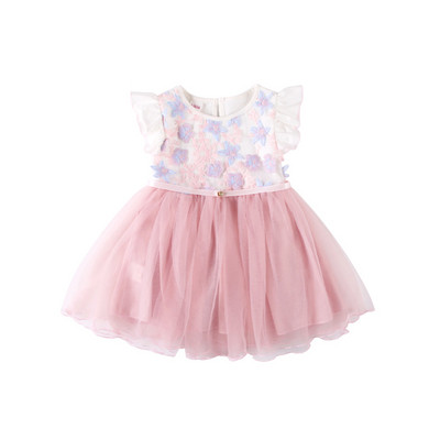 Modern gyerekruha rózsaszín tüllrel