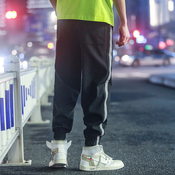 Divatos férfi nadrág három színben felirattal