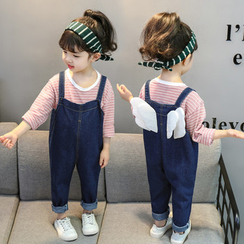 Παιδικές φόρμες για κορίτσια με τρισδιάστατο στοιχείο στην πλάτη σε δύο χρώματα