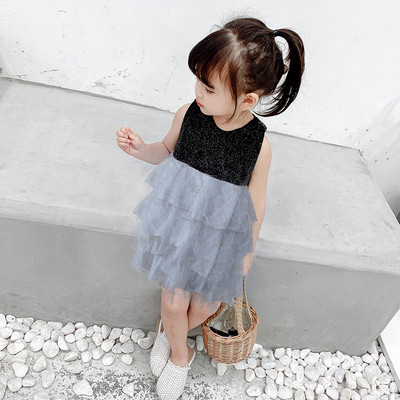 Új modell gyerekruha széles pántokkal több színben