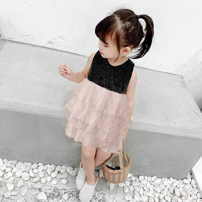 Új modell gyerekruha széles pántokkal több színben