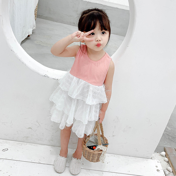 Új modell gyerekruha széles pántokkal több színben