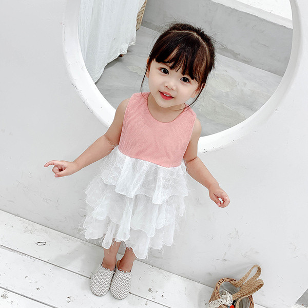 Új modell gyerekruha széles pántokkal több színben