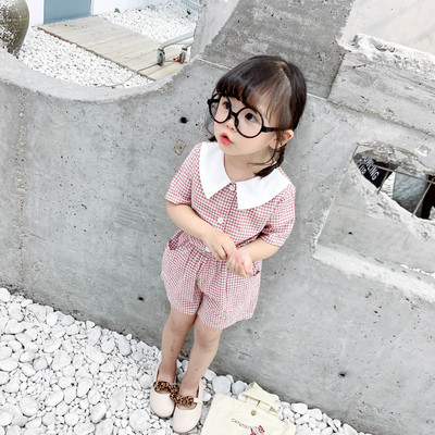 Stílusos gyerekszett lányoknak, két részből áll, fekete, piros és rózsaszín színben