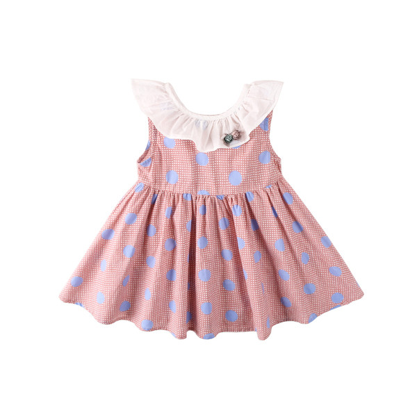 Pöttyös gyerekruha két színben