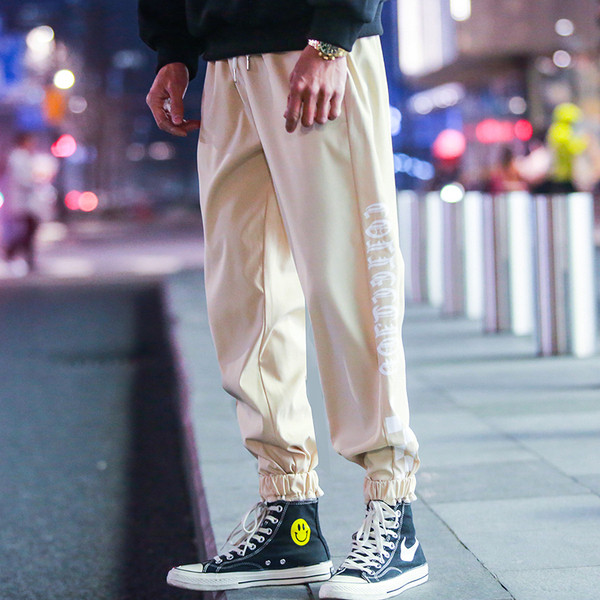 Modern férfi sportnadrág három színben felirattal