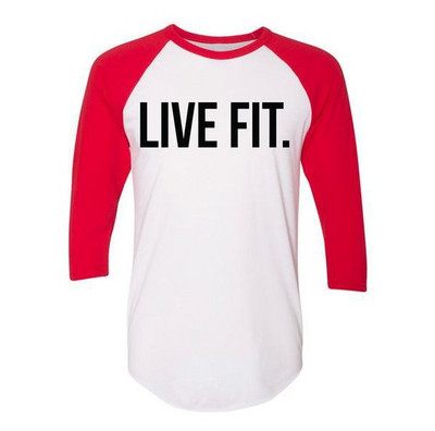 Bluză casual pentru bărbați cu inscripție în trei culori