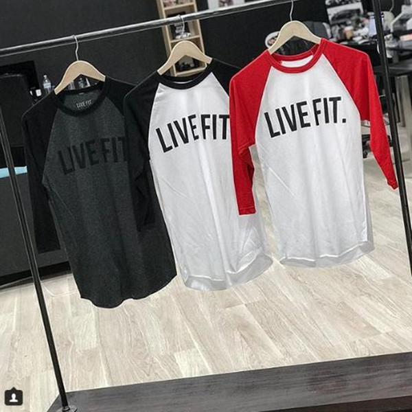 Bluză casual pentru bărbați cu inscripție în trei culori