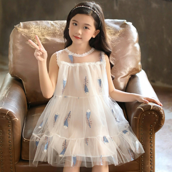 Modern gyerekruha tüll széles modellel, két színben