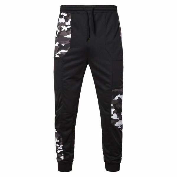 Pantaloni sport barbati cu imprimeu in mai multe culori