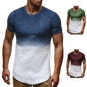 Tricou casual barbatesc cu maneca scurta in mai multe culori