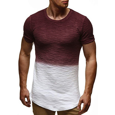 Tricou casual barbatesc cu maneca scurta in mai multe culori