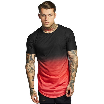 Tricou barbatesc sport-casual model Slim in mai multe culori