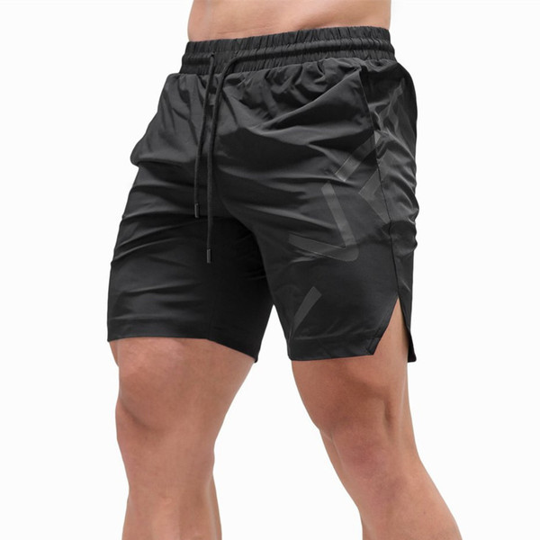 Pantaloni scurți moderni pentru bărbați cu inscripție și cravate în trei culori