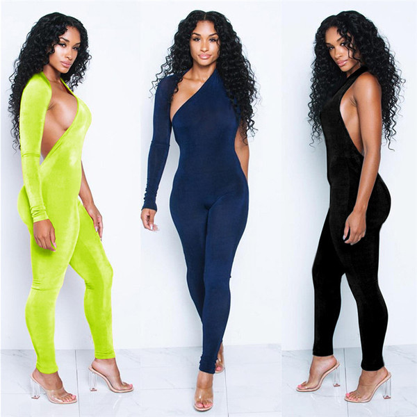 Model nou de salopeta dama cu o maneca in trei culori