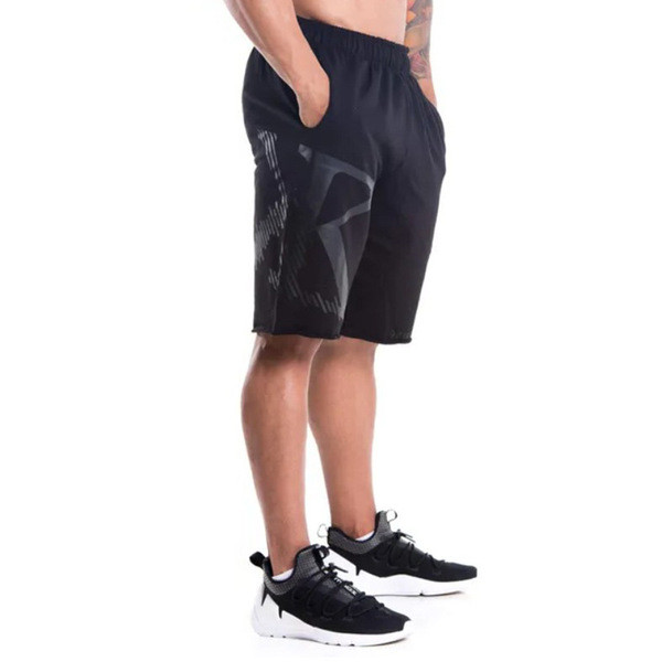 Modern férfi rövidnadrág rátéttel, két színben