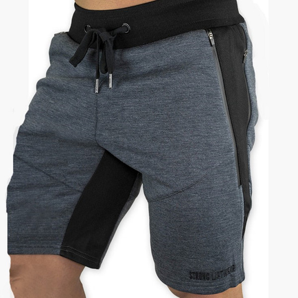 Pantaloni scurți casual pentru bărbați în trei culori cu inscripție și cravate