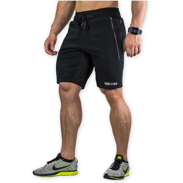 Pantaloni scurți casual pentru bărbați în trei culori cu inscripție și cravate