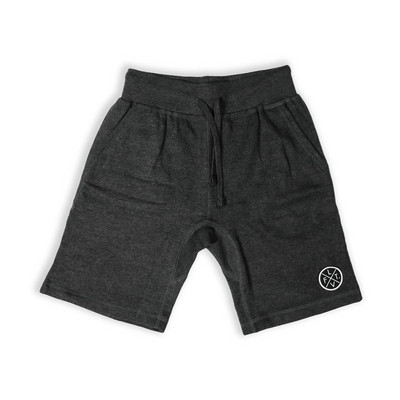 Alkalmi férfi rövidnadrág három színben emblémával