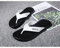 Μοντέρνα αντρικές  παντόφλες σε τρία χρώματα με επιγραφή