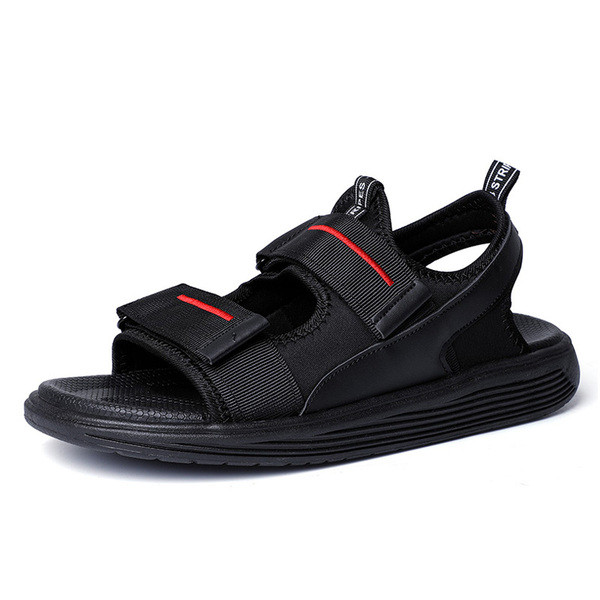 Sandale pentru bărbați de culoare neagră