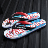 Papuci casual barbatesti in trei culori cu inscriptii