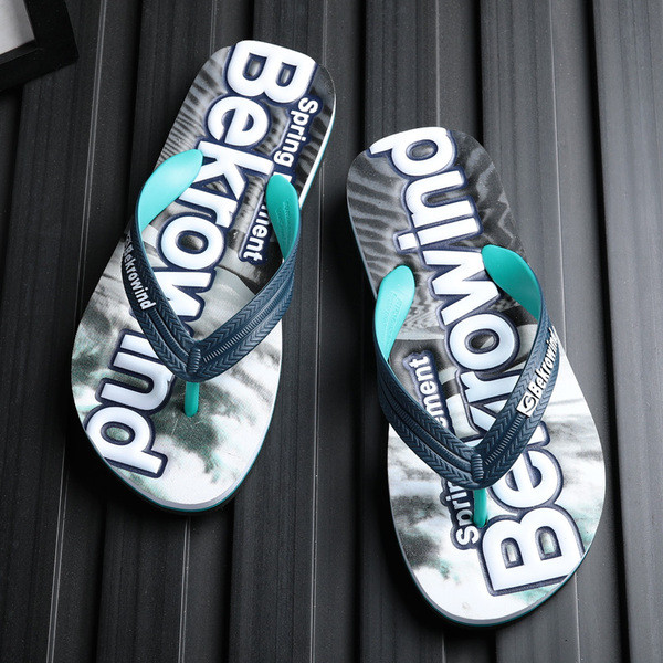 Papuci casual barbatesti in trei culori cu inscriptii