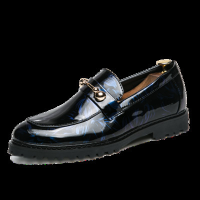 Mocasini moderni pentru barbati din piele ecologica cu elemente metalice