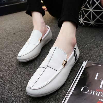 Modern férfi mokaszinok eco bőrből többféle modell