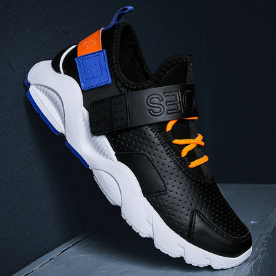 Pantofi barbatesti moderni cu talpa inalta in mai multe culori