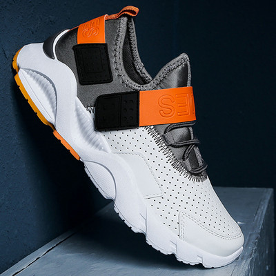 Pantofi barbatesti moderni cu talpa inalta in mai multe culori