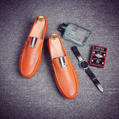 Elegáns férfi mokaszinok műbőrből többféle modell