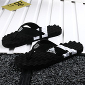 Ανδρικές καθημερινές παντόφλες σε τρία χρώματα με επιγραφή