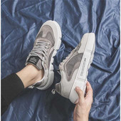 Adidasi moderni pentru barbati cu talpa inalta si sireturi in mai multe culori