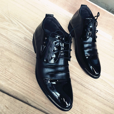 Pantofi moderni pentru barbati in negru