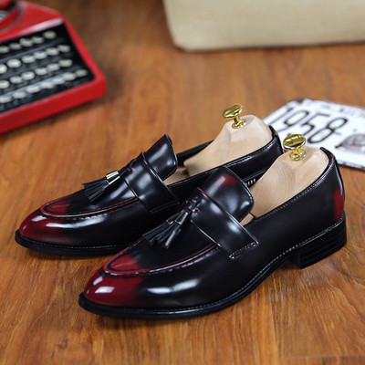 Mocasini eleganti pentru barbati din piele ecologica in patru culori