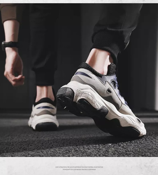 Adidasi sport barbati cu talpa inalta si sireturi in mai multe culori