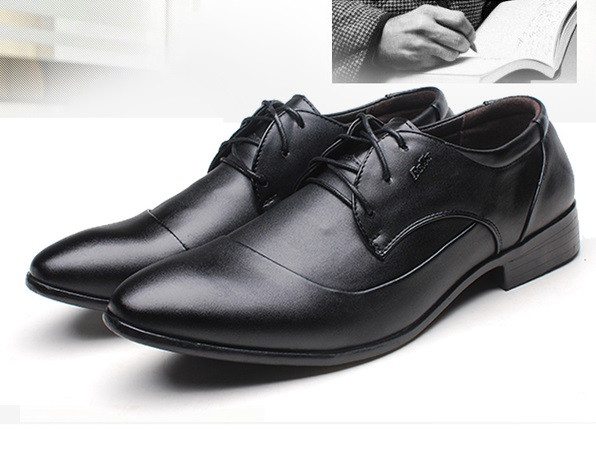 Pantofi de bărbați actuali în alb și negru cu șireturi