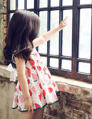 Rochie moderna pentru copii in alb pentru fete