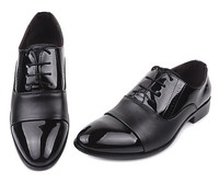 Alkalmi férfi cipő fekete fűzővel